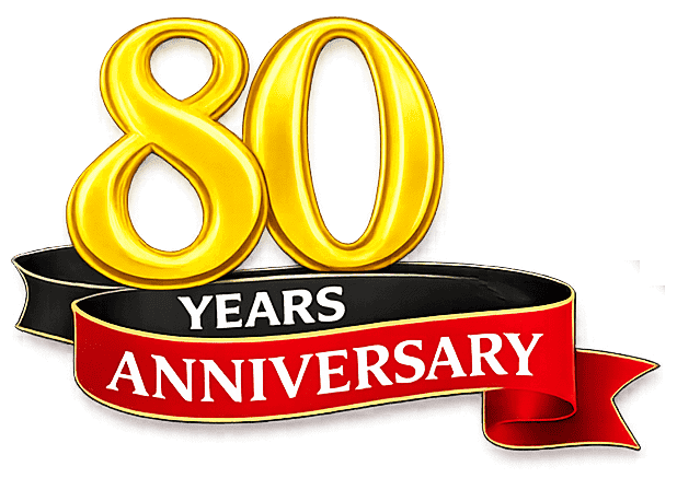 80 Years Anniversary 80 Years Anniversary